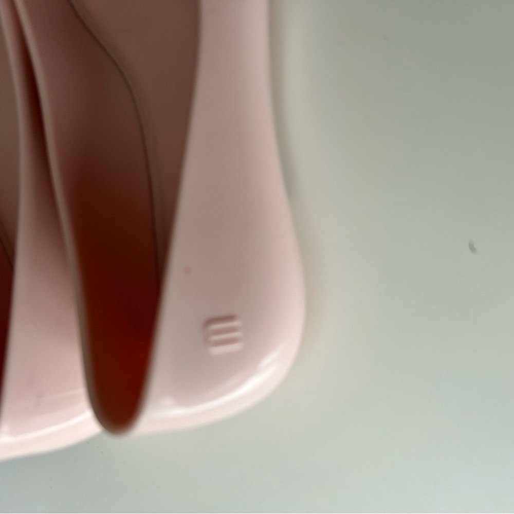Melissa Aura II pink rose ballet flats with bow 6 - Picture 5 of 6